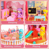 Castle Dream Home DIY Doll House – 150-Piece Castle Playset