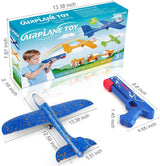 Catapult Airplane Launcher Toy | Foam Glider Gun for Kids