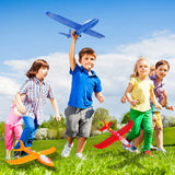 Catapult Airplane Launcher Toy | Foam Glider Gun for Kids
