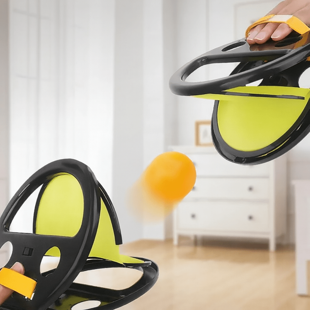 Catch & Throw Ball Game Set (Pack of 2 Paddles)