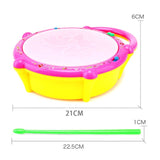 Musical Light Sound Flash Drum with Sticks for Kids