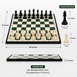 Classic Chess Board Game Set for Kids – 18-Inch Board