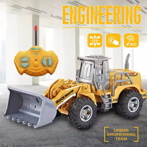 Construction Bulldozer Toy for Kids – 1:16 Scale Engineering Truck
