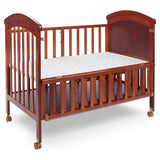 Tinnies Wooden Baby Cot with Storage – Brown (0-4 Years)
