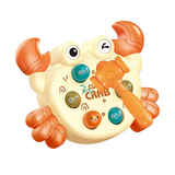 Crab Whack-A-Mole Interactive Learning Game with Toy Hammer