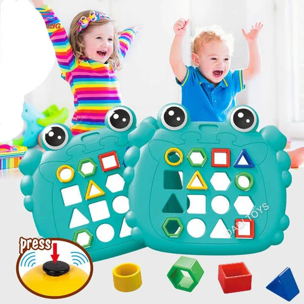 Crab Shape Matching Puzzle Board for Kids