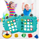Crab Shape Matching Puzzle Board for Kids