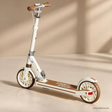 Cream Big Wheel Foldable Kick Scooter for Kids