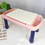 Creative Mosaic Blocks Table Set for Kids – 259 Pieces