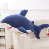 Cute Ocean Shark Plush Toy with Soft Fins & Embroidered Details (60 CM)
