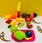 Fruit & Vegetable Basket Set – Pretend Play Toy for Kids