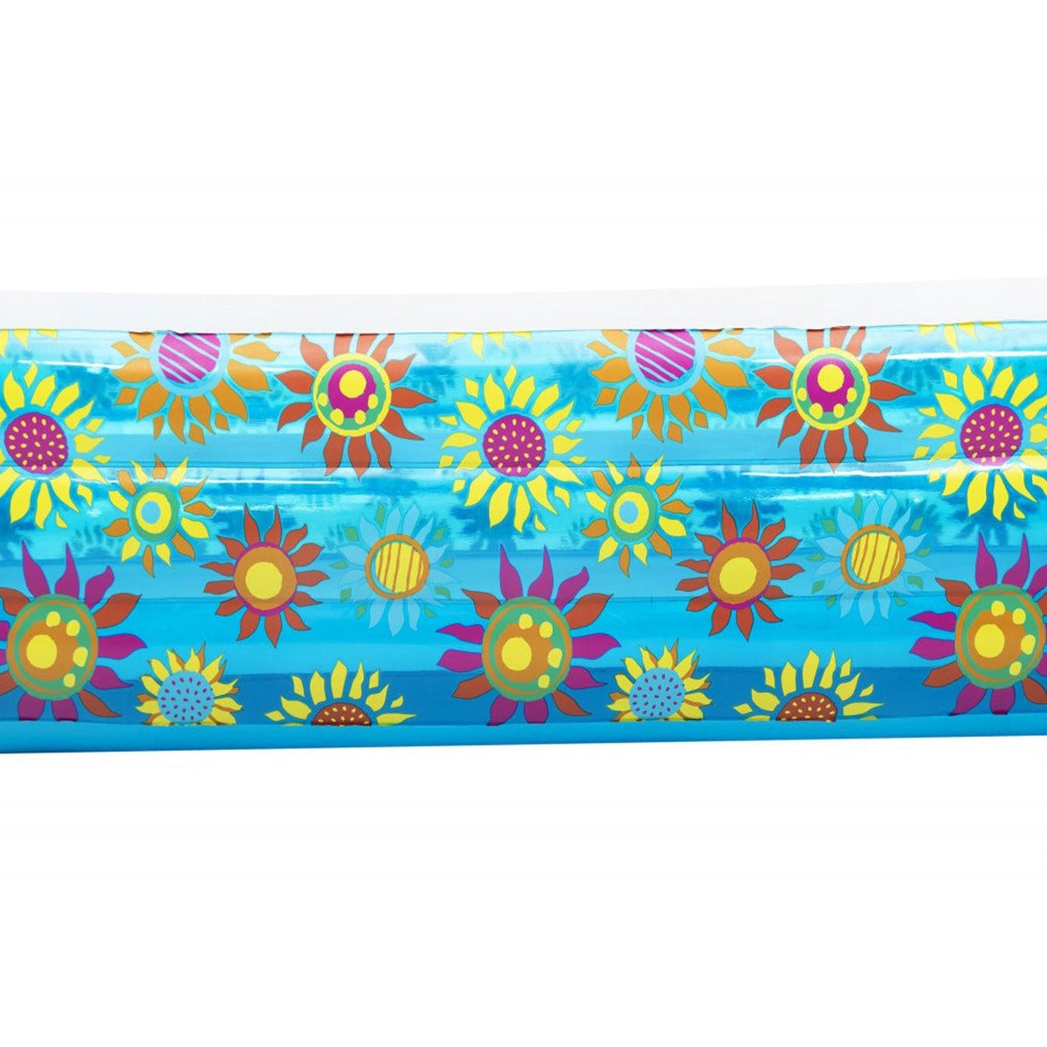 BESTWAY Happy Flora Kids Pool 7.6ft | Rectangular Inflatable Pool