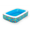 BESTWAY Happy Flora Rectangular Kids Pool 7ft 6in x 5ft x 1ft 10in | Inflatable Splash Pool
