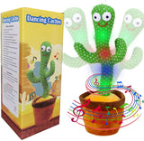 Dancing Cactus Toy | Singing Talking Rechargeable Plush