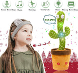 Dancing Cactus Toy | Singing Talking Rechargeable Plush