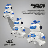 Dancing Robot Toy for Kids with 3D Flashing Lights & 360° Rotation