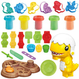 Dinosaur Color Clay Ice Cream Playset – DIY Craft Kit for Kids