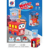 Kids Fire Truck Water Dispenser Toy – Fun Hydration Playset