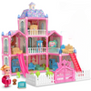 Doll House Role Play Set with Lighting Effects – 191 Pieces
