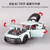 Nissan GTR50 1:18 Diecast Model Car – Smoke, Lights & Sound