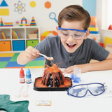 Mega Science Discovery Kit (27 Pcs) – Volcano STEM Learning Set for Kids