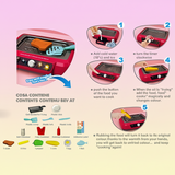DIY Pretend Play Cooking Kitchen Toy Set for Kids – Lights & Sounds