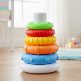 Colorful Stacking Rings Toy for Toddlers