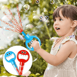 32-Hole Smiley Bubble Wand for Kids
