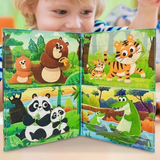 Magnetic Puzzle Book for Kids - Fairy, Sea & Animal Themes