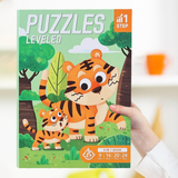 Magnetic Puzzle Book for Kids - Fairy, Sea & Animal Themes