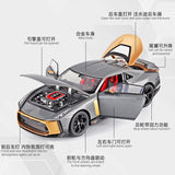 Nissan GTR50 1:18 Diecast Model Car – Smoke, Lights & Sound