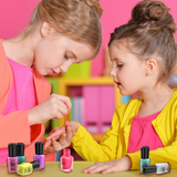 Nail Polish Kit for Kids with Dryer – Peel-Off Manicure Set
