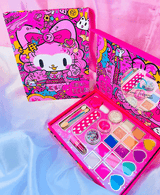 Hello Kitty Girls Makeup Set – 22 Pcs Pretend Play Kit