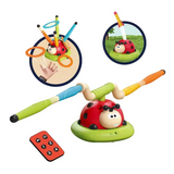 3-in-1 RC Ladybug Activity Toy Set with Rocket Launcher