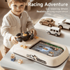 Kids Car Racing Steering Wheel Toy with Lights &amp; Sound Effects