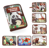 Animal Touch and Feel Cloth Book for Babies