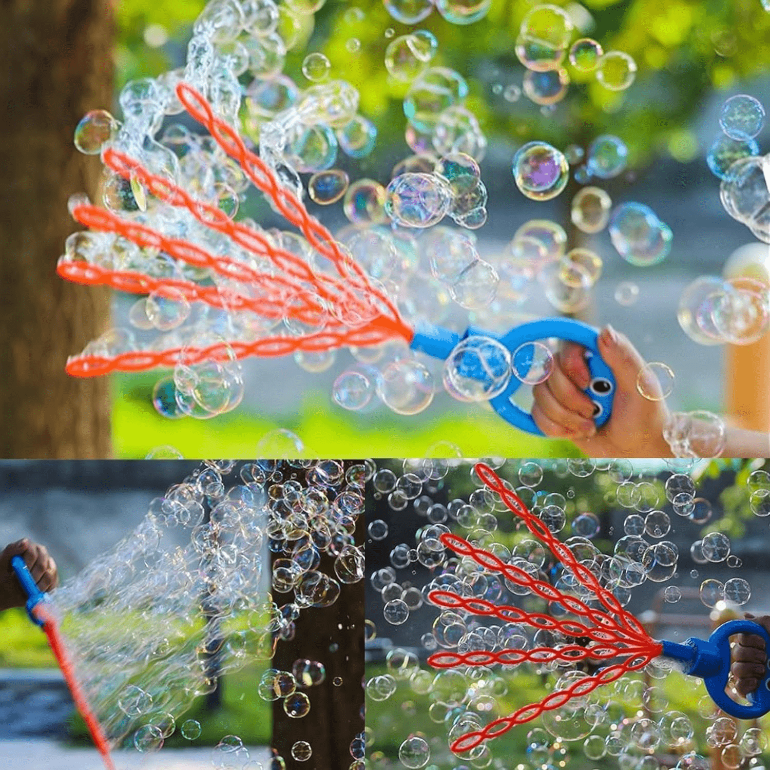 32-hole bubble wand for kids party favor toy