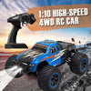 1:10 Scale 4WD RC Off-Road Car – 55km/h High-Speed Racer