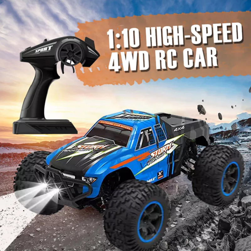 1:10 Scale 4WD RC Off-Road Car – 55km/h High-Speed Racer