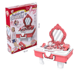 2-in-1 Draw-Bar Dressing Table & Suitcase Toy for Kids