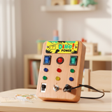 Electrical Concept Montessori LED Busy Board for Kids