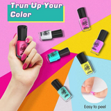 Nail Polish Kit for Kids with Dryer – Peel-Off Manicure Set