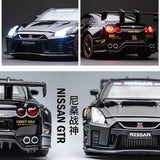 Nissan GTR 1:24 Diecast Model Car – Pull-Back Collectible