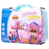 Dream Doll House Suitcase for Kids Girls – Portable Playset