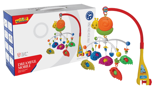 Dreamful Mobile Box Fish – Musical Crib Toy for Newborns