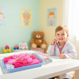 Doctor Play Toy Set for Kids – Pretend Medical Tray Kit