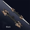 Dual Head Rotate Sword with Spark Lights | Telescopic LED Lightsaber Toy for Kids