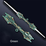 Dual Head Rotate Sword with Spark Lights | Telescopic LED Lightsaber Toy for Kids
