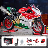 Ducati Panigale 1299 Diecast Motorcycle – 1:9 Scale with Key-Start Smoke &amp; Sound