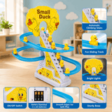 Small Ducks Climbing Stairs Toy for Kids with Lights & Music